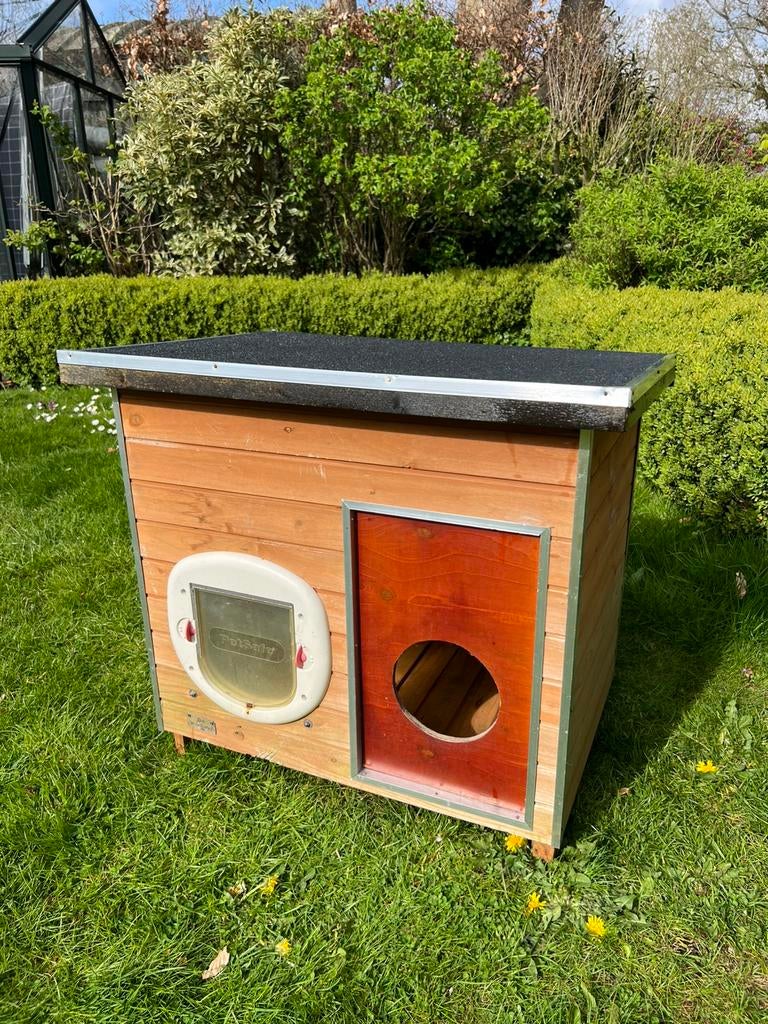 Konijnenhok / kattenhok, Ophalen, Gebruikt, 60 tot 90 cm, Hok