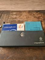 Vintage Linguaphone Cursus Engels met platen en boeken, Ophalen, Gelezen