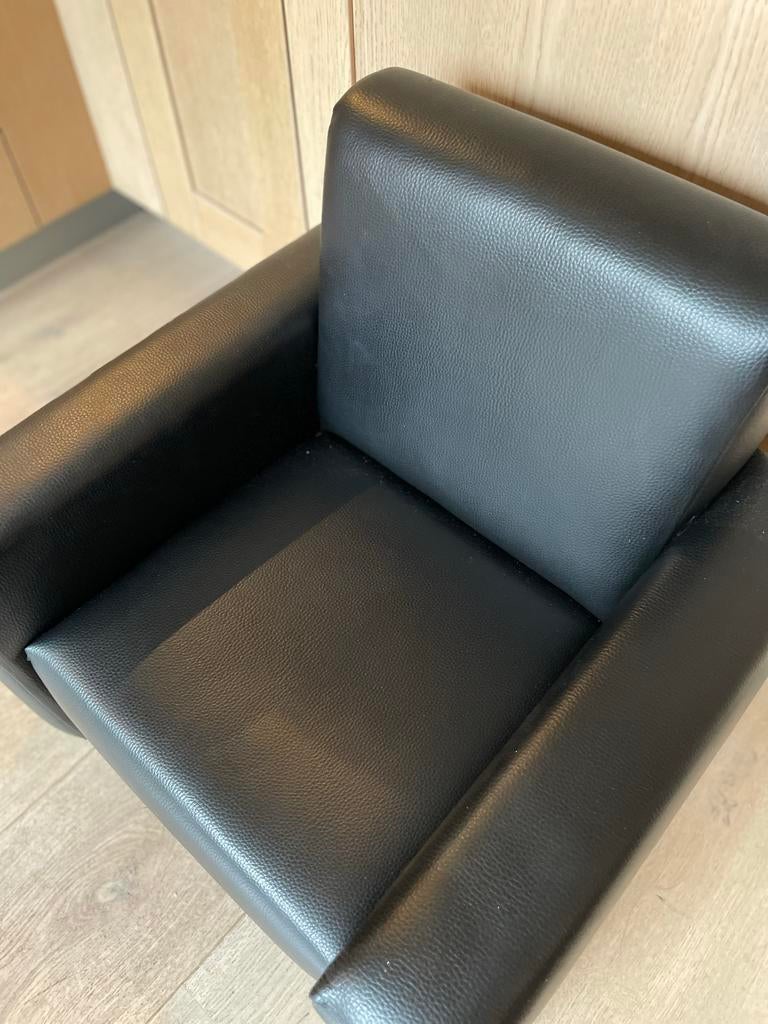 Kinder Relax Fauteuil - Zwart, Huis en Inrichting, Fauteuils, Ophalen, Gebruikt, Minder dan 75 cm, Minder dan 50 cm