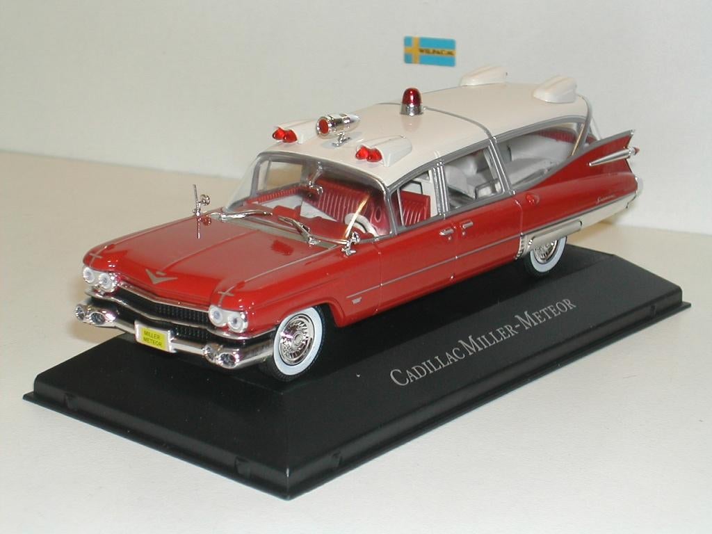 Ambulance. Cadillac. Fleetwood. Miller. Meteor. Atlas 1:43., Ophalen of Verzenden, Nieuw, Auto, Overige merken