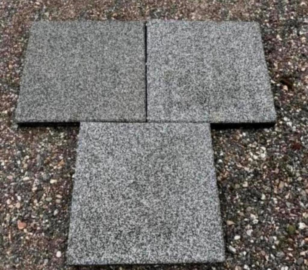 Rubberen tegels 50x50x5,5 speeltoestel dak ed ruim 9m2, Tuin en Terras, Tegels en Klinkers, Ophalen, Gebruikt, Overige typen, Rubber