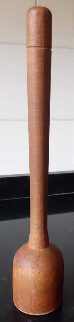 Brocante houten aardappelstamper, Ophalen of Verzenden