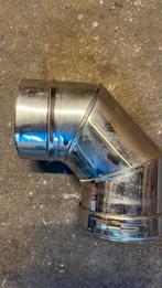 Rvs bocht(dubbelwandig), Bochten, Ophalen of Verzenden, Zo goed als nieuw, Rvs