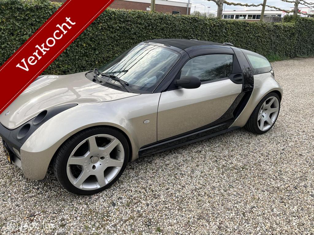 Smart roadster leder airco stuurbekrachtiging, Auto's, Smart, Automaat, Achterwielaandrijving, Gebruikt, 785 kg