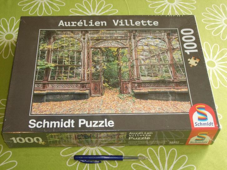 Nieuw in seal: Aurélien Vilette puzzel  - Schmidt 1000 st, Hobby en Vrije tijd, Denksport en Puzzels, Nieuw, Legpuzzel, 500 t/m 1500 stukjes