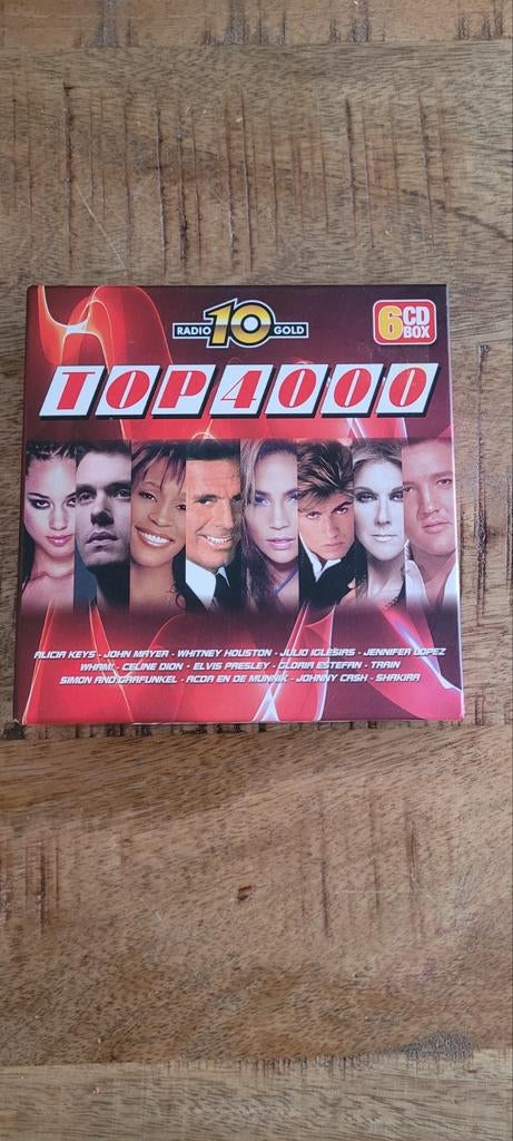 Radio 10 Gold Top 4000 -  2012 6 cd box, Cd's en Dvd's, Ophalen of Verzenden, Zo goed als nieuw