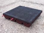 47 Rubber tegels 50x50x8, Ophalen, Gebruikt, -, -