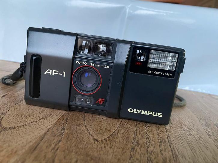 Olympus AF-1 analoge camera (lezen), Audio, Tv en Foto, Fotocamera's Analoog, Gebruikt, Compact, Olympus, Ophalen of Verzenden