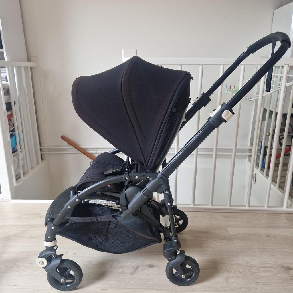 Bugaboo Bee 5, All Black, Ophalen, Zo goed als nieuw