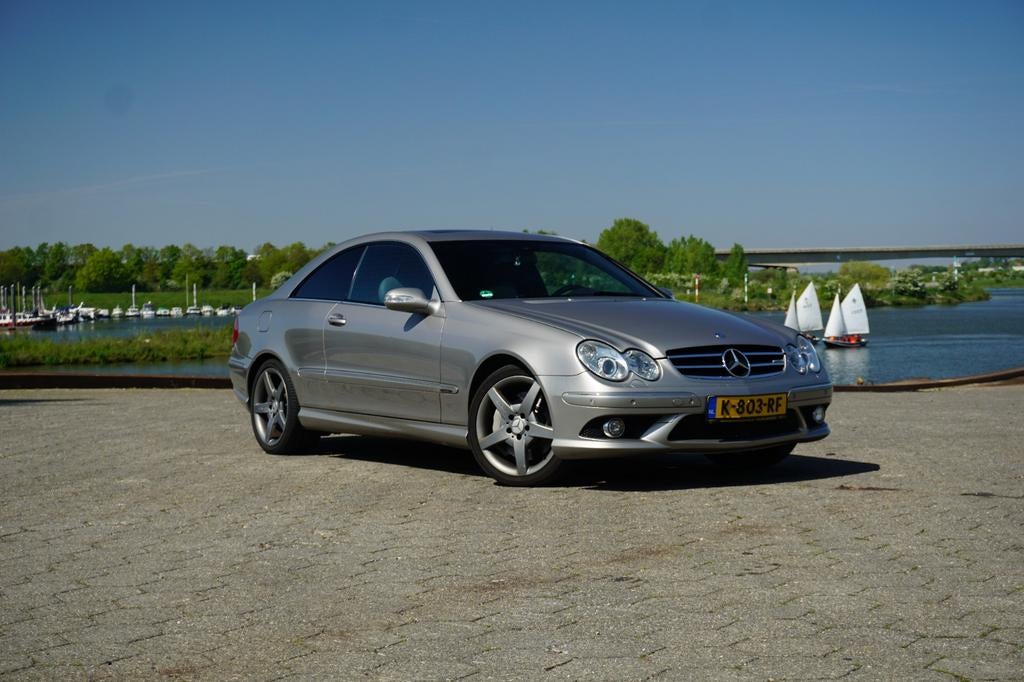 Mercedes-Benz CLK 3.5 Clk350 Coupe AUT 2007 Grijs, Automaat, 4 stoelen, 272 pk, Grijs