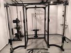 Multifunctioneel Power Rack met kabelstation, Ophalen, Benen, Krachtstation, Zo goed als nieuw