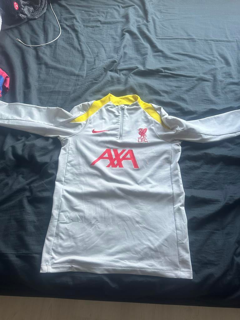 Liverpool shirt 147-158 cm, Maat XS of kleiner, Ophalen, Gebruikt, Shirt