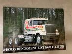 Gratis poster Truck castrol jaren 80-90, Ophalen of Verzenden, Zo goed als nieuw, Bus of Vrachtwagen, Overige merken