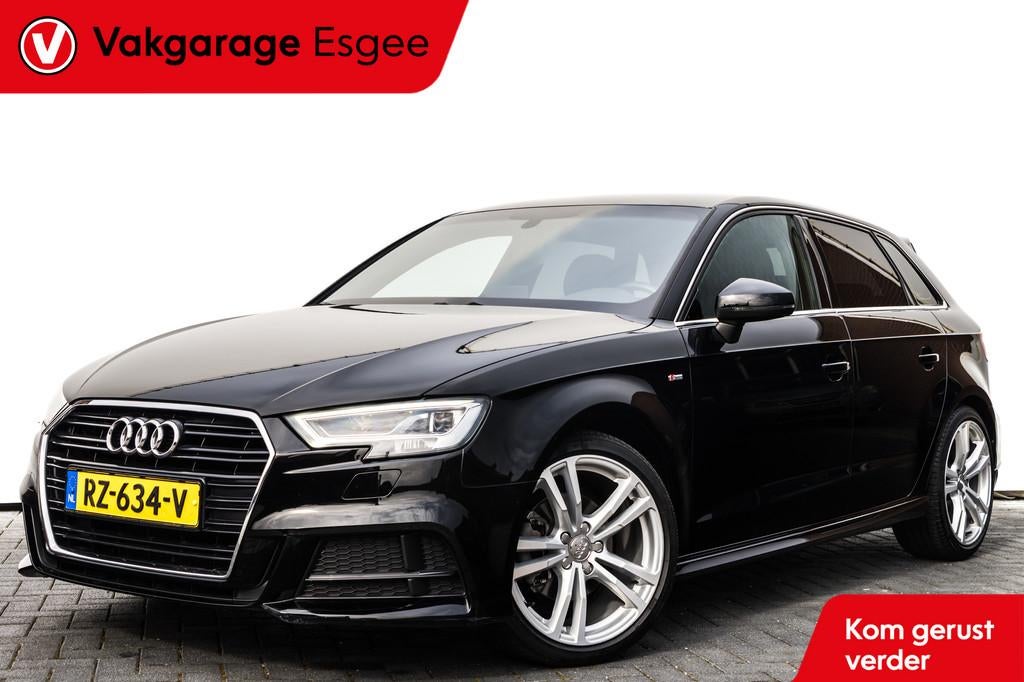 Audi A3 Sportback 1.0 116 PK TFSI Sport S Line Edition | Aut, Stof, Gebruikt, Met garantie (alle), 116 pk
