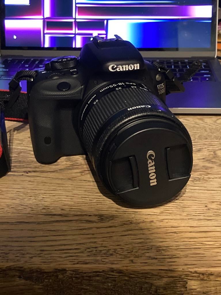Canon EOS 100D af te halen in Den Haag, Audio, Tv en Foto, Fotocamera's Digitaal, Ophalen, Zo goed als nieuw, Canon, Geen optische zoom