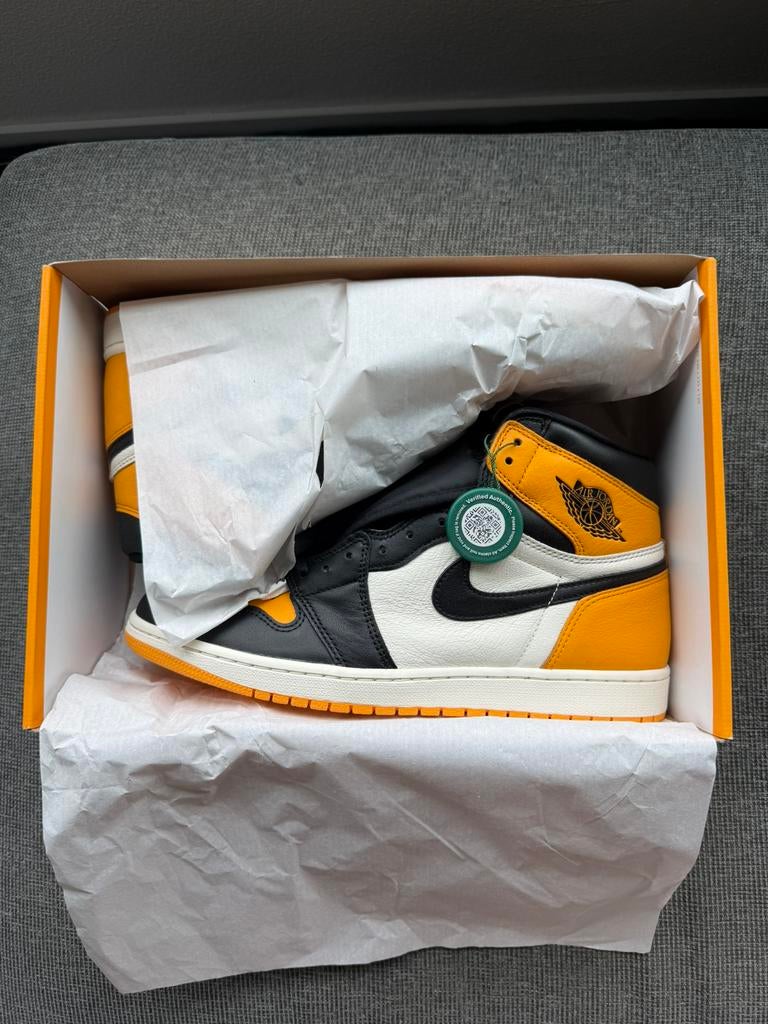 Air Jordan 1 Retro High OG “Taxi” Nieuw in doos, Ophalen of Verzenden, Zo goed als nieuw, Overige kleuren