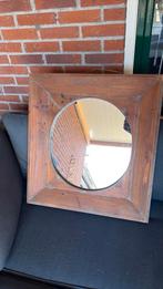 Landelijke houten spiegel, Ophalen, Rechthoekig, Minder dan 50 cm, Minder dan 100 cm