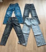 3 wide leg, 1 carrot leg jeans en cargo broek oa Zara mt 140, Kinderen en Baby's, Ophalen of Verzenden, Zo goed als nieuw, Meisje