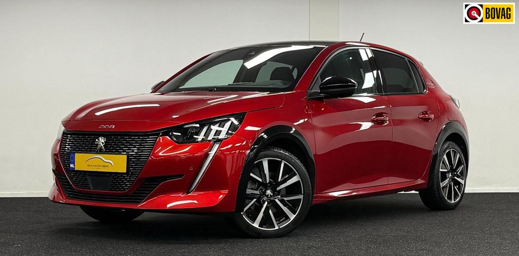 Peugeot 208 1.2 PureTech GT-Line*DealerOh*NieuweDbriem*Navi*, Auto's, Voorwielaandrijving, 101 pk, Gebruikt, Zwart