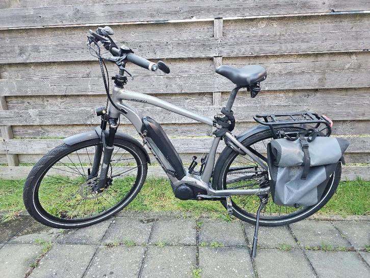 Flyer Upstreet 5 met extras, Fietsen en Brommers, Elektrische fietsen, Gebruikt, Overige merken, 55 tot 59 cm, 30 tot 50 km per accu
