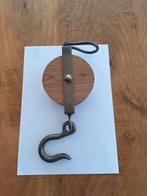 Decoratieve katrol met haak voor lamp of plant, Ophalen of Verzenden