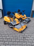 2 stuks stiga villa  zo uit het werk frontmaaier zitmaaier, Cirkelmaaier, Gebruikt, Stiga, Versnellingen