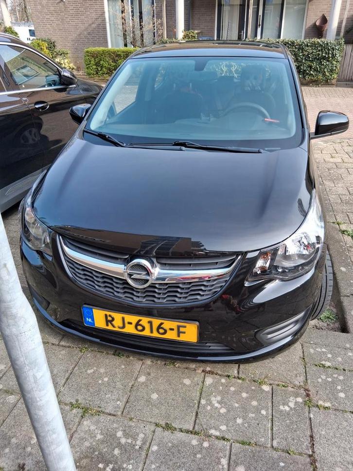 Opel Karl 1.0 Ecoflex 55KW 2017 Zwart, Auto's, Opel, Particulier, Karl, Benzine, B, Hatchback, Handgeschakeld, Origineel Nederlands