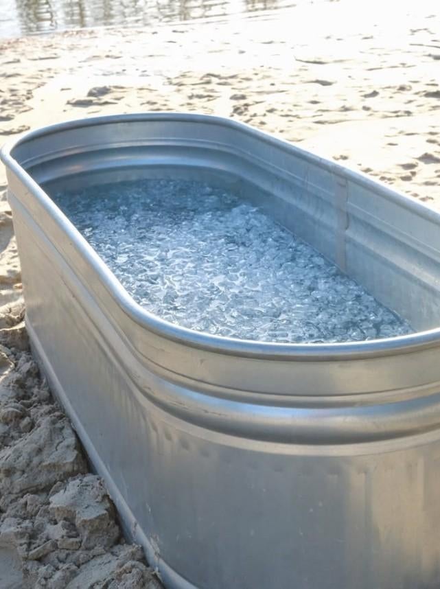 Stocktank zwembad of ijsbad, Tuin en Terras, Zwembaden, Verzenden, Minder dan 80 cm, Overige typen, Nieuw