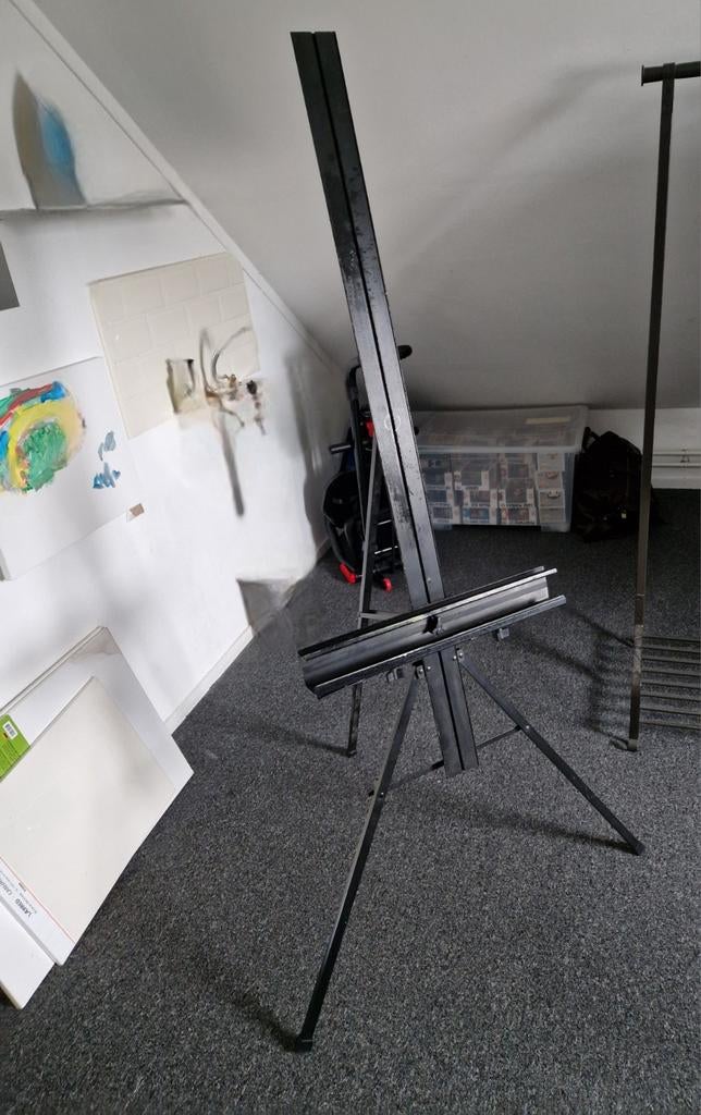 Verstelbare Schildersezel - Ideaal voor Kunstenaars, Hobby en Vrije tijd, Schilderen, Ophalen of Verzenden, Gebruikt, Ezel