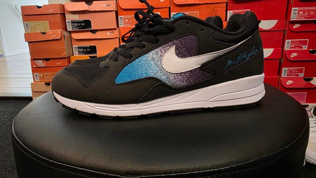 Nike Air Skylon 2 sneakers - Zwart/Blauw/Wit maat 44.5, Verzenden, Nieuw, Blauw