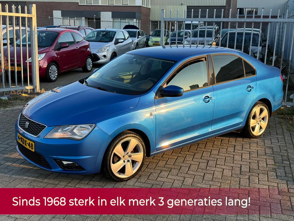 Seat Toledo 1.2 TSI Businessline High NL AUTO NAP 2e eigenaa, Voorwielaandrijving, Euro 5, Gebruikt, Zwart