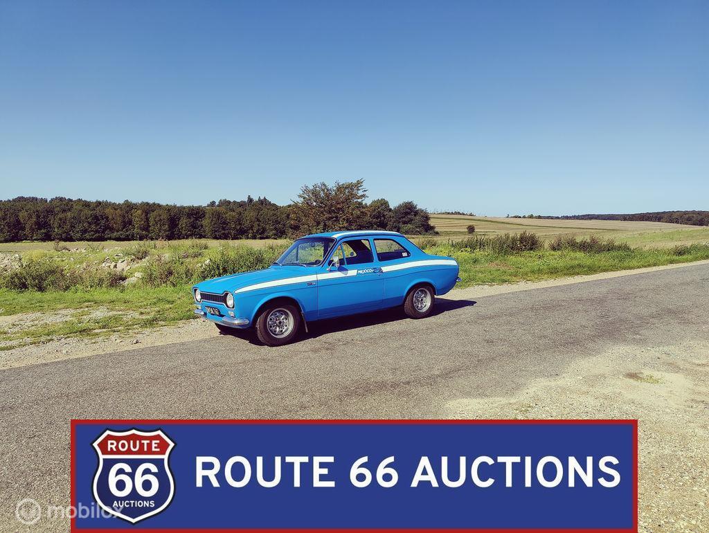 Ford Escort Mk1 Mexico | 1973 | Route 66 Auctions, Auto's, Overige carrosserieën, Zwart, Bedrijf, Handgeschakeld