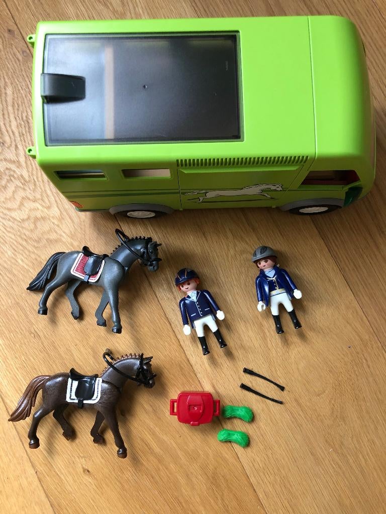 Playmobil Paardenvrachtwagen, Kinderen en Baby's, Speelgoed | Playmobil, Ophalen of Verzenden, Gebruikt, Complete set