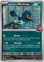 Destined Rivals,  Team Rocket's Murkrow [uncommon] 127/182, Verzenden, Nieuw, Losse kaart