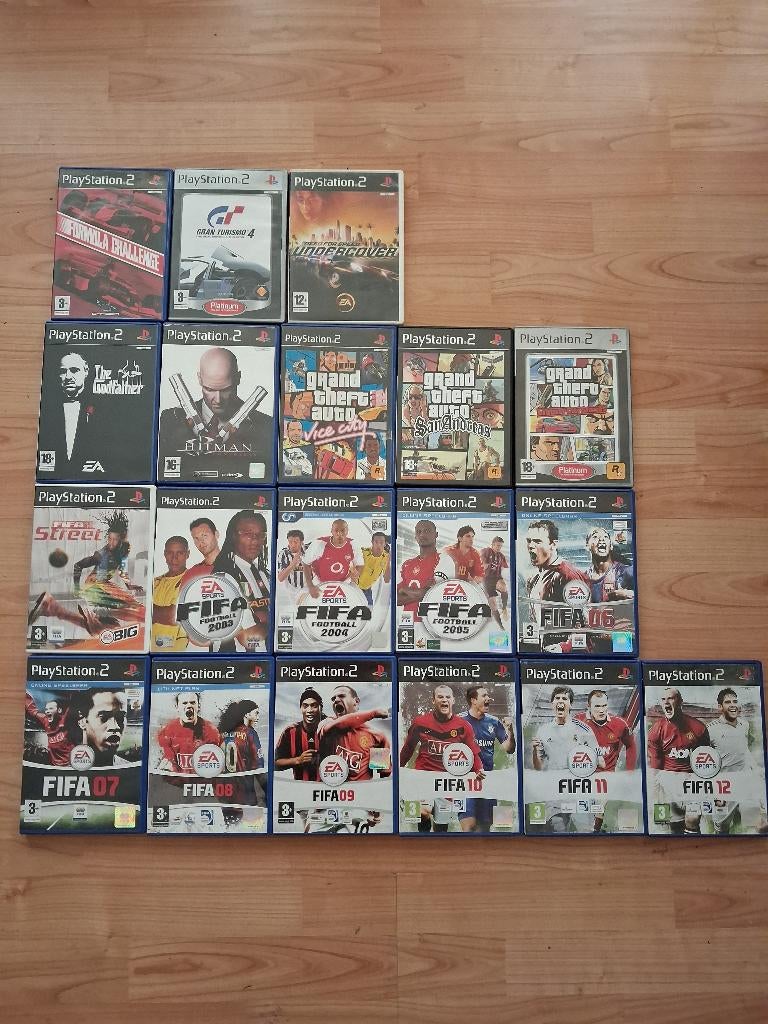 Diverse PS2 Spellen (19), Spelcomputers en Games, Games | Sony PlayStation 2, Gebruikt, Overige genres, 1 speler, Ophalen of Verzenden