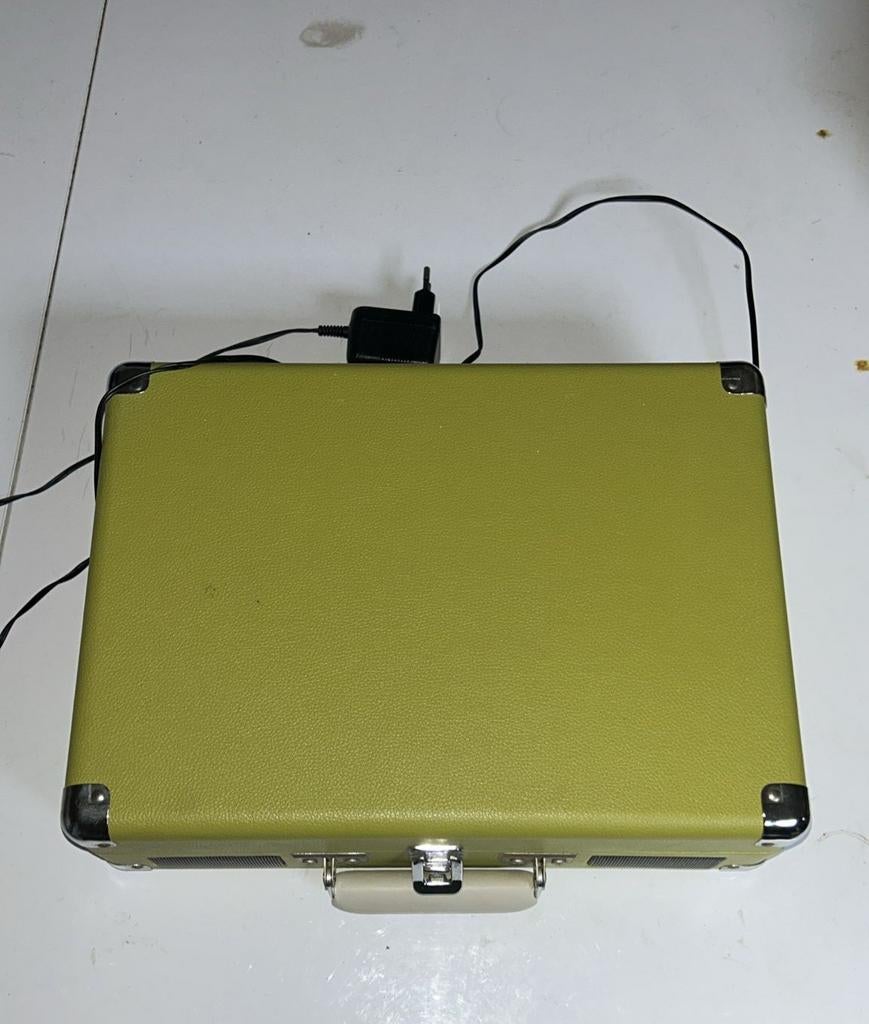 Nieuwe Crosley platenspeler - Groen, Ophalen of Verzenden, Nieuw, Platenspeler, Overige merken