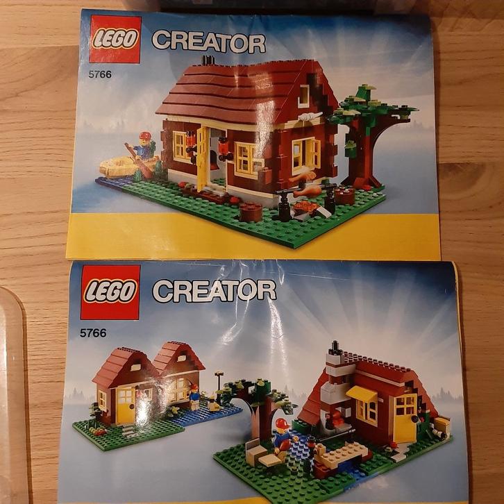 Lego Creator Houthakkershut 5766, Kinderen en Baby's, Speelgoed | Duplo en Lego, Gebruikt, Lego, Complete set, Ophalen of Verzenden