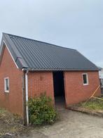 Golfplaten gevel en nokplaten, Doe-het-zelf en Verbouw, Dakpannen en Dakbedekking, Ophalen, Kunststof, Gebruikt, Zwart