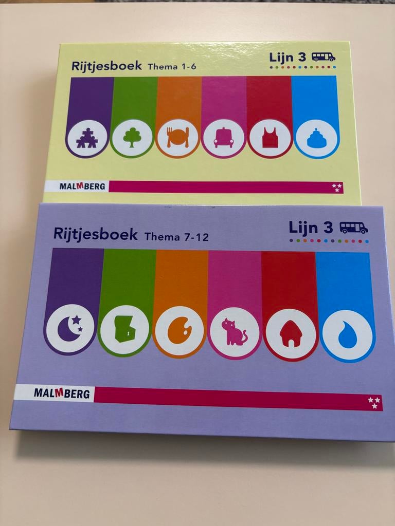 Rijtjesboek Lijn 3 - Thema 1-12 Compleet, Ophalen of Verzenden, Zo goed als nieuw, Overige niveaus, Nederlands