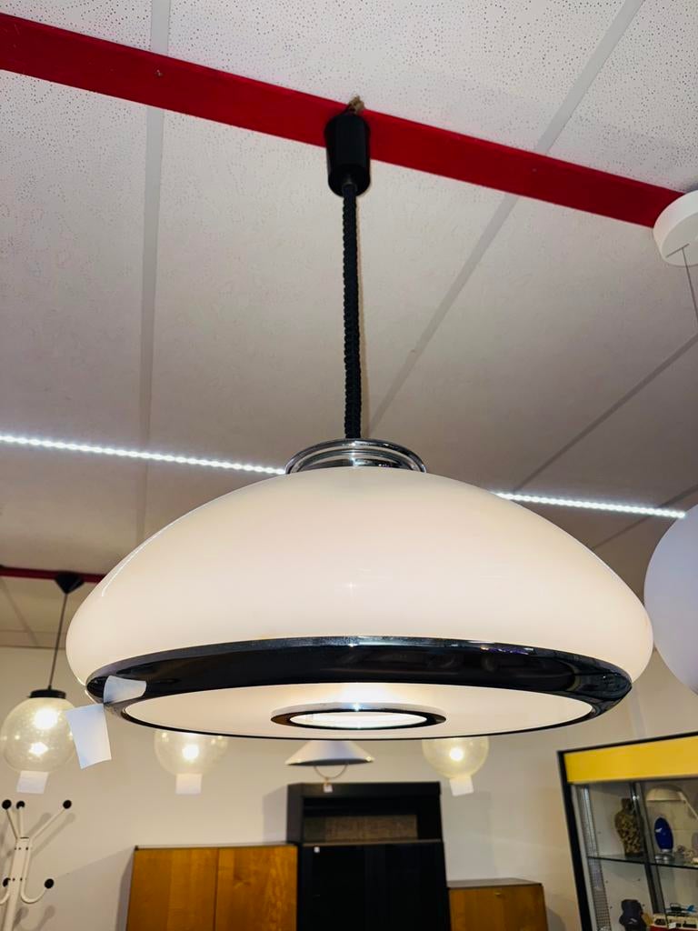 Vintage Space Age Mushroom hanglamp, Huis en Inrichting, Lampen | Hanglampen, Ophalen of Verzenden, A, A, A