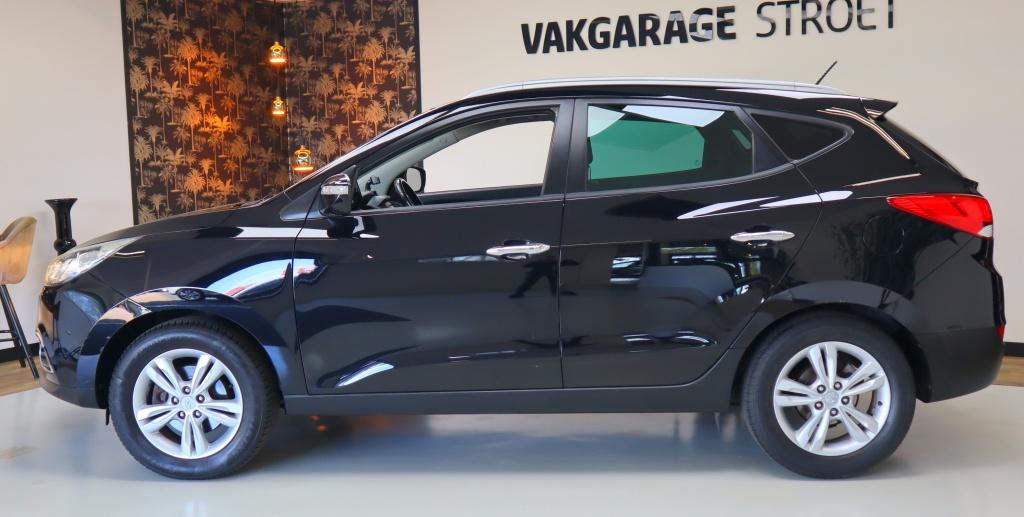 Hyundai ix35 1.6i GDI Style | pano | afn.b.trekh | cruise |, Euro 5, 135 pk, 4 cilinders, Leder en Stof