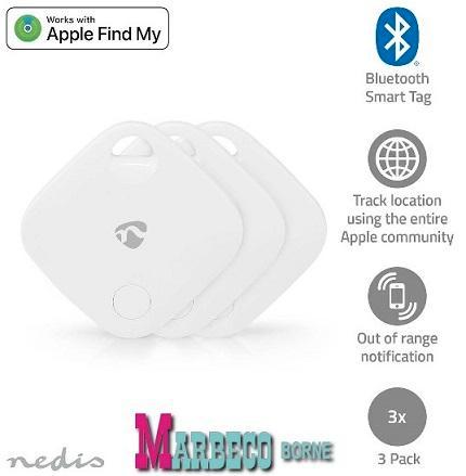 3x Keyfinders, Koffer, Tas, Auto finder, Apple Find My App, Telecommunicatie, Wearable-accessoires, Nieuw, Overige accessoires