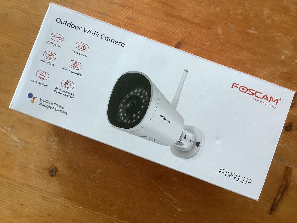 Nieuwe Foscam FI19912P beveiligingscamera  wifi camera, Audio, Tv en Foto, Videobewaking, Nieuw, Buitencamera, Ophalen