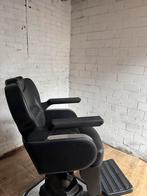 Zwarte kapperstoel, Ophalen, Werkplek, Gebruikt, Stoel