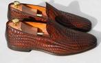 Magnanni gevlochten loafers, M43. Nieuwstaat, Kleding | Heren, Schoenen, Bruin, Zo goed als nieuw, Magnanni, Loafers