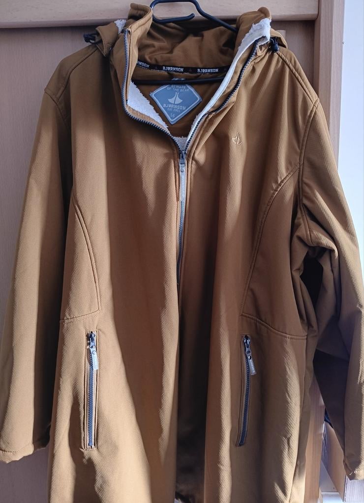 Bjornson jas maat 56, Bruin, Maat 46/48 (XL) of groter, Ophalen of Verzenden, Zo goed als nieuw