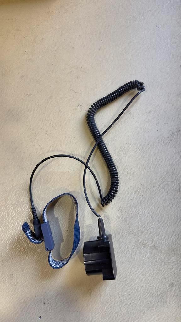 Antistatische ESD Polsband met Aardingskabel, Computers en Software, Overige Computers en Software, Gebruikt, Ophalen of Verzenden