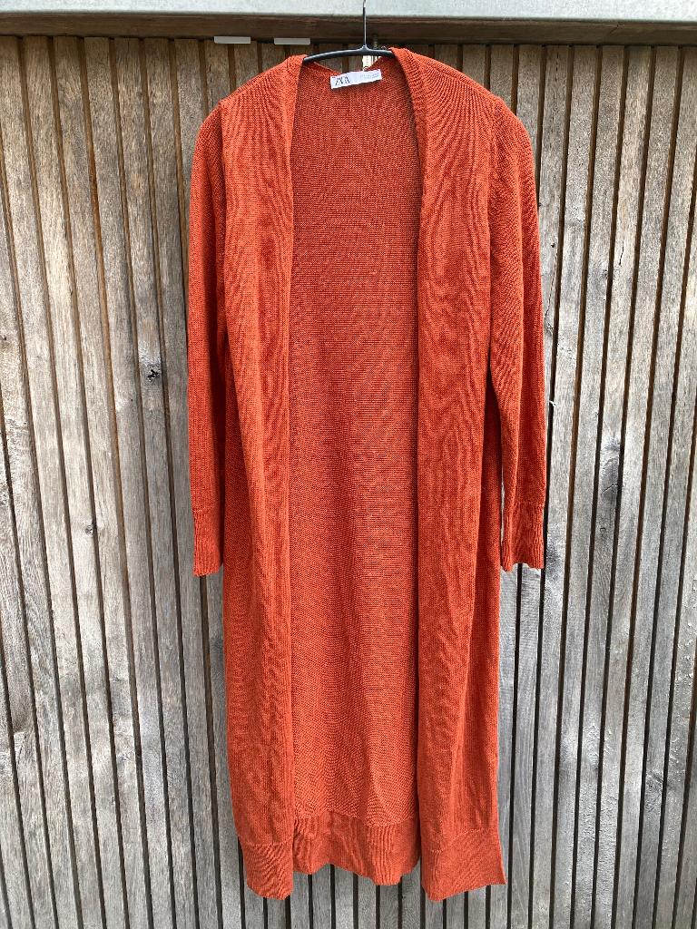 Vest Zara, Bruin, Verzenden, Zara, Zo goed als nieuw