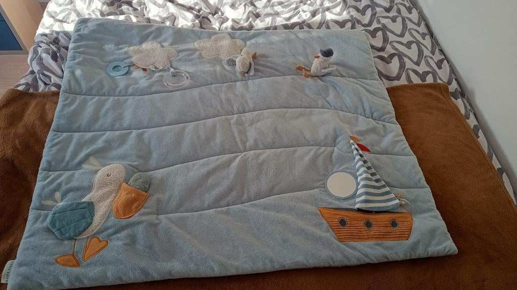 Little Dutch Boxkleed Sailors Bay Blue, Ophalen of Verzenden