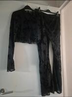 Rita Ora Kanten Set - Top M, Broek L - Festival Ready!, Maat 38/40 (M), Rita Ora, Zwart, Nieuw